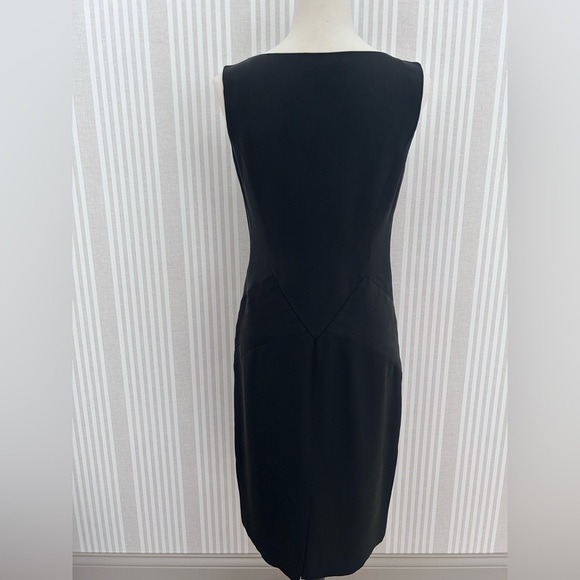 Ralph Lauren Black Label Sleeveless 100% Silk  Knee-Length Sheath Dress Sz 6 - Picture 5 of 10